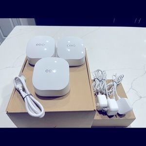 eero 6 AX1800 Dual-Band Mesh Wi-Fi 6 System (3-pack)